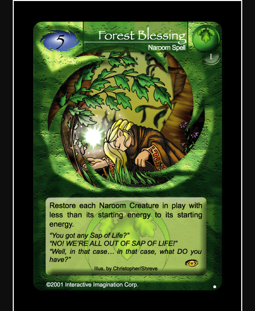 Forest Blessing - Foil